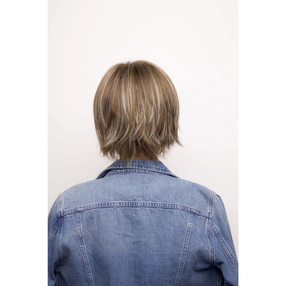 Rene of Paris Pax Full Wig ~ Icy Oak with Shadowed Roots ~ - Picture 3 of 11